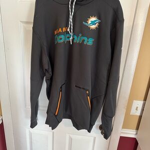 Miami Dolphins Gray Hoodie